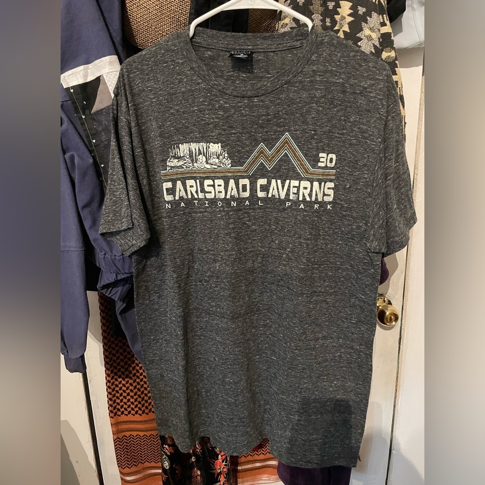 Super soft Carlsbad Caverns National Park size L in grey
